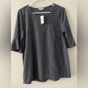 NWT LOFT Textured Top